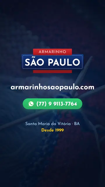 Tela do sistema Vídeo do site da loja